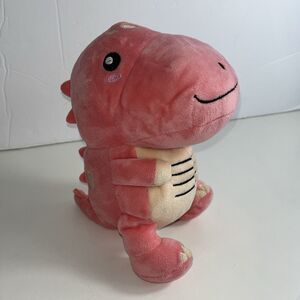 TYRION Valentines T-Rex Dino FuzzYard Washable Squeaker Dog Toys Pet Plush 8”